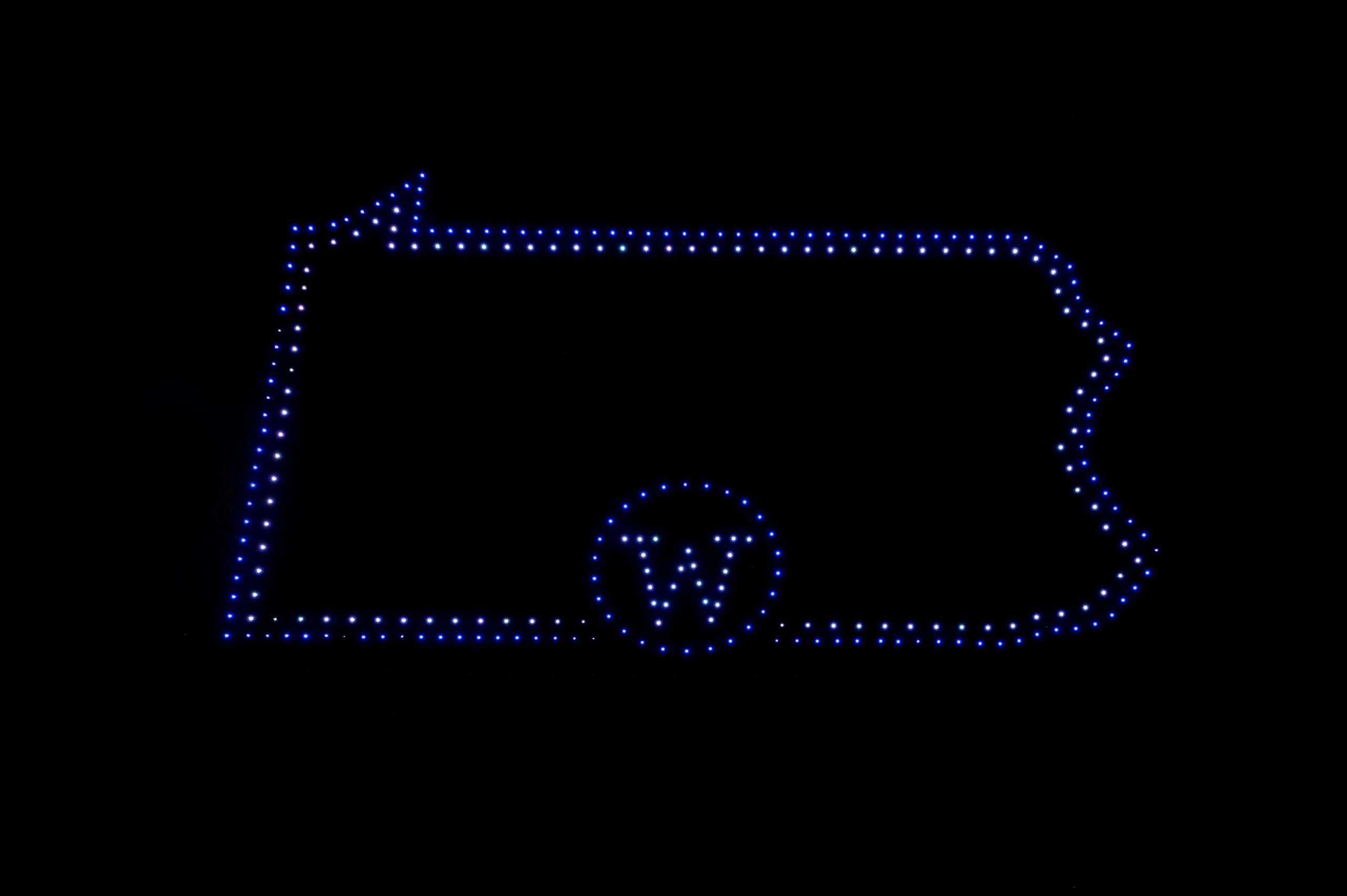 Phoenix Rising in the Night Sky